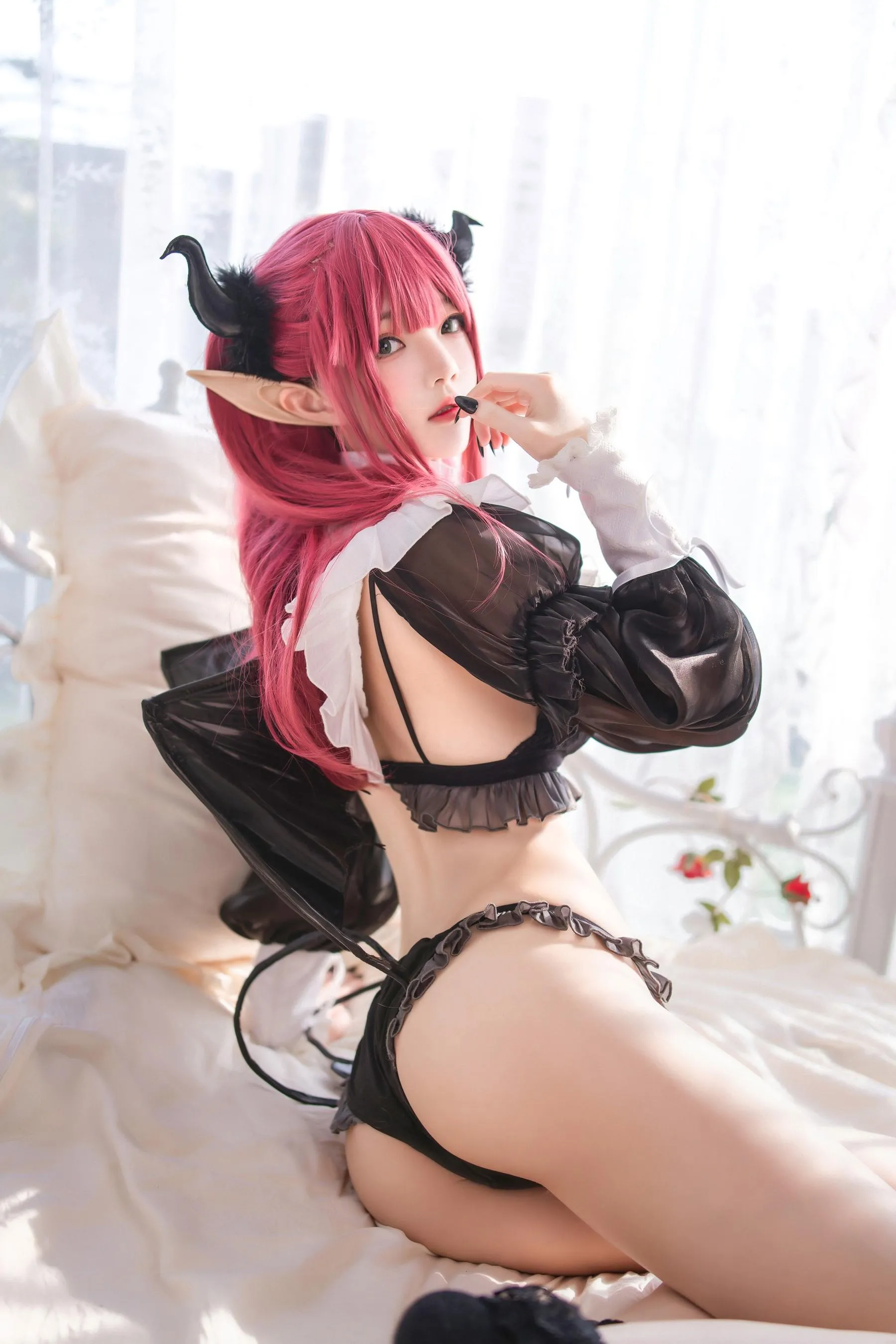 桜桃喵 – NO.147 喜多川海梦 魅魔 [66P]插图6